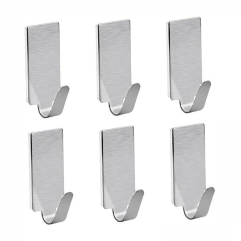 Robe Hook Adhesive - 5PCS Stainless Steel Self Adhesive Hooks