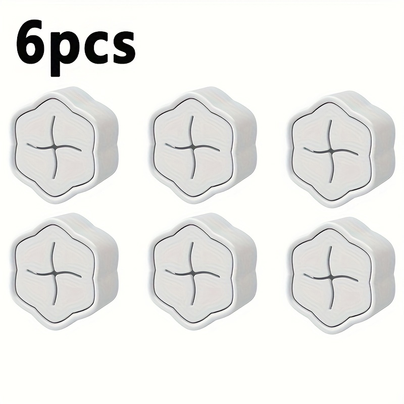 Robe Hook Adhesive - 6PCS Self Adhesive Towel Holder No