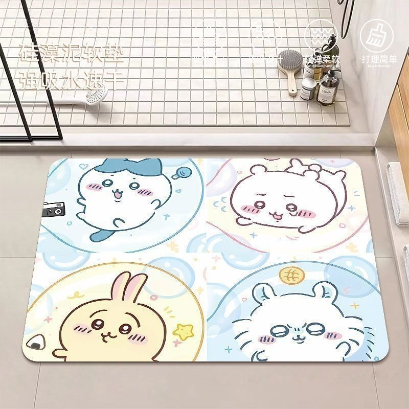Home Bathroom Products - Anime Chiikawa Hachiware Usagi Diatom Mud