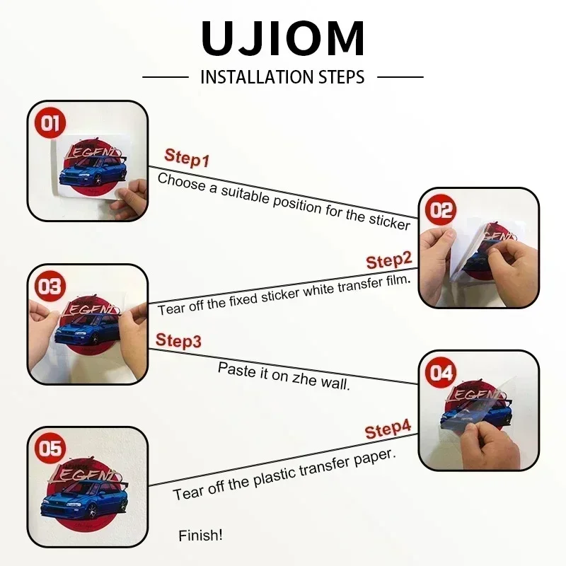 UJIOM Loona Wall Sticker Furry - огляд і ціна Home Bathroom Wallpaper