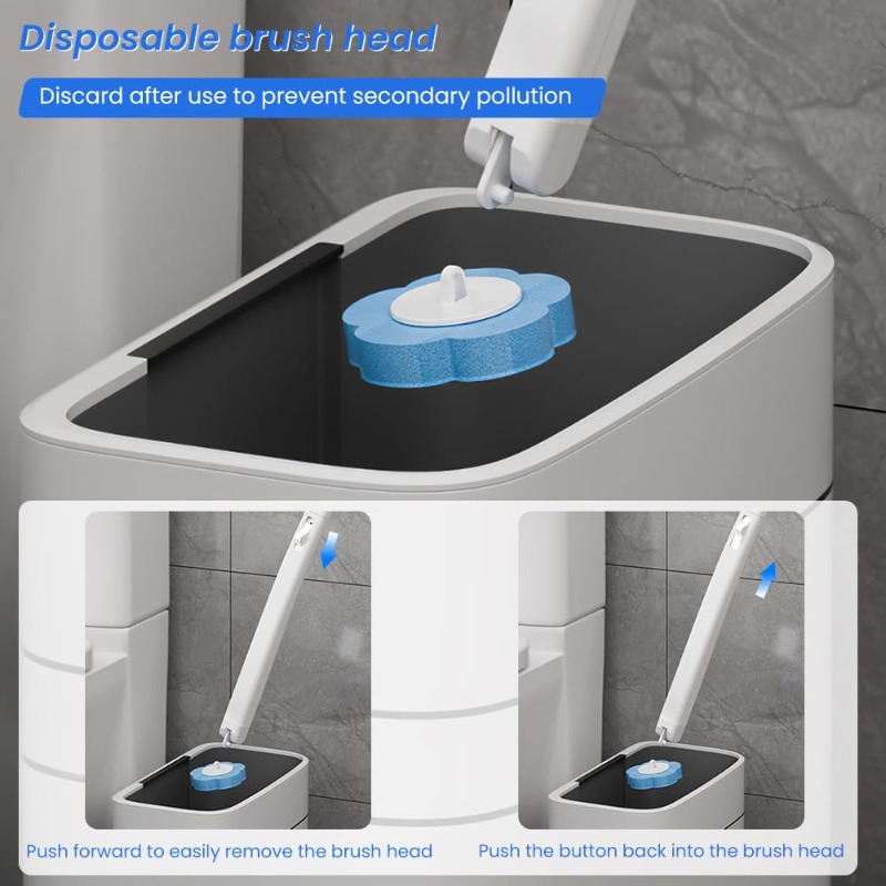 Disposable Toilet Brush Cleane - огляд і ціна Home Bathroom Products