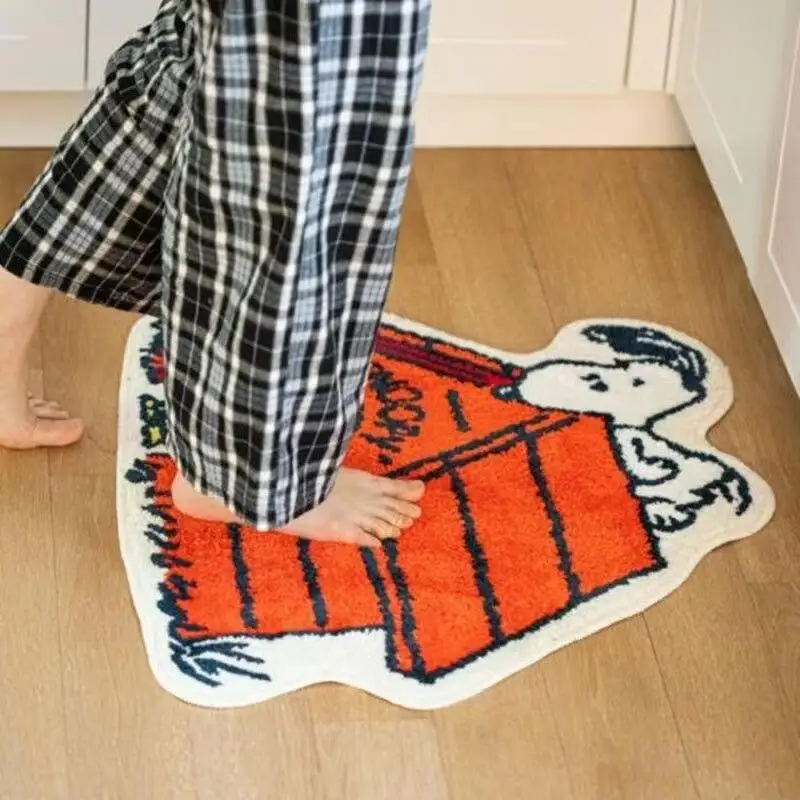 Cute Cartoon Snoopy House Shap - огляд і ціна Home Goods Bathroom Rugs