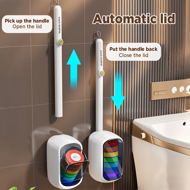 Joybos Wall-Mounted Toilet Bru - огляд і ціна Toilet Brush Holder