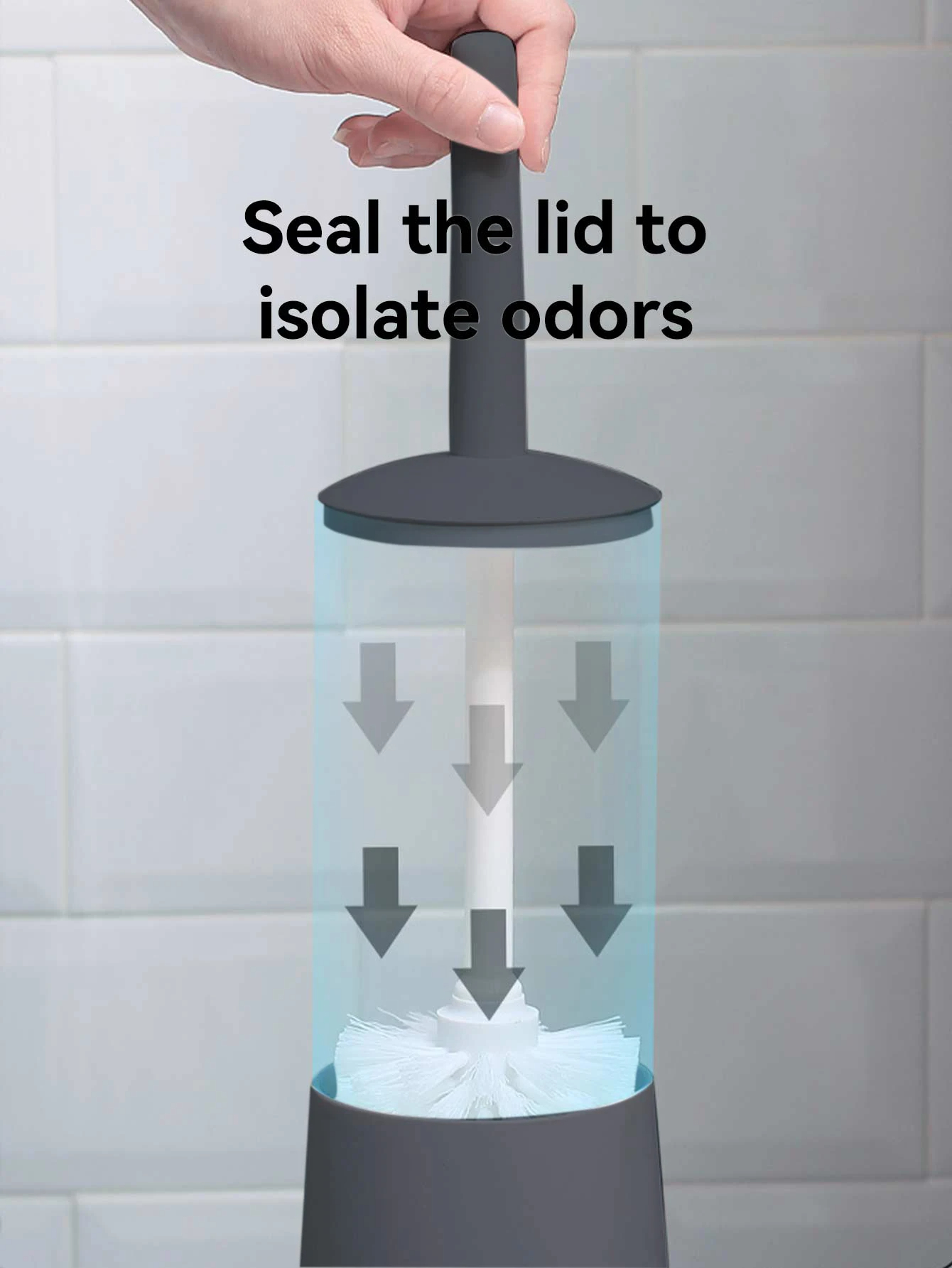 Plastic Toilet Brush With Stan - огляд і ціна Home Bathroom Products