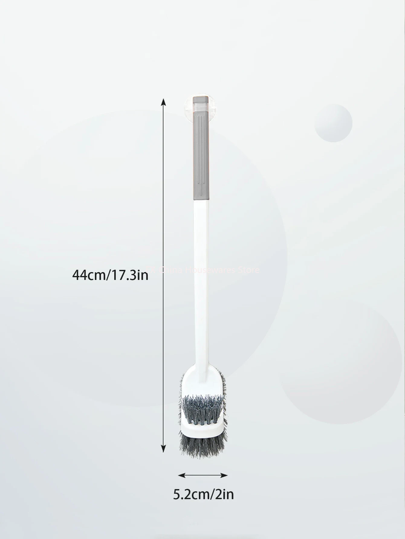 Long Handle Toilet Brush with  - огляд і ціна Toilet Brush Holder