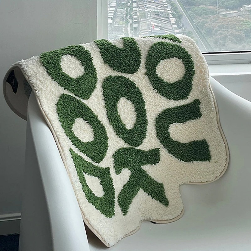 Tufted You Look Good Rug Custo - огляд і ціна Home Goods Bathroom Rugs