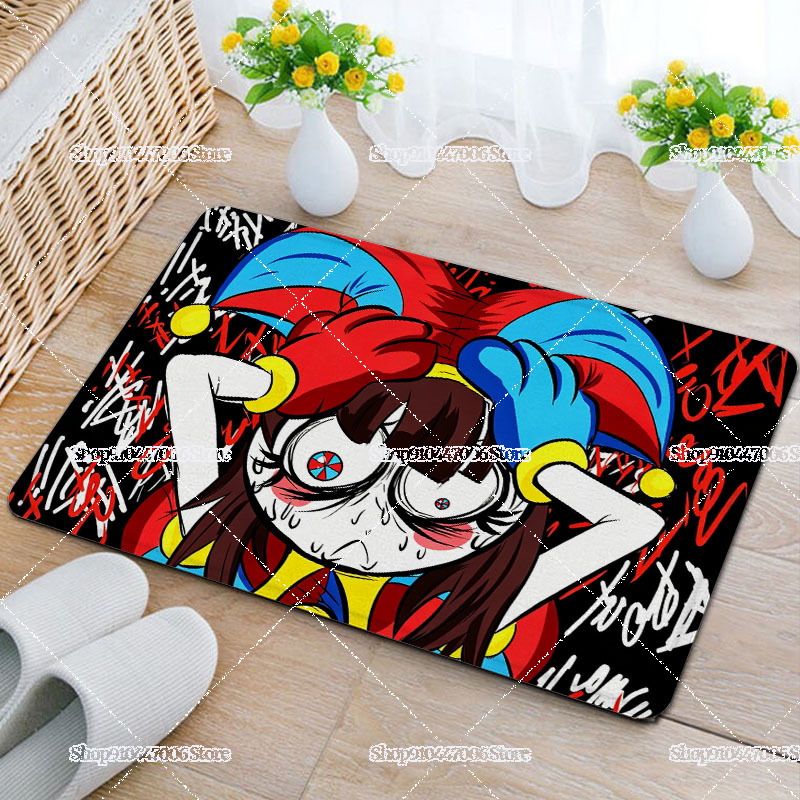 Cartoon The Amazing Circus Vel - огляд і ціна Home Goods Bathroom Rugs