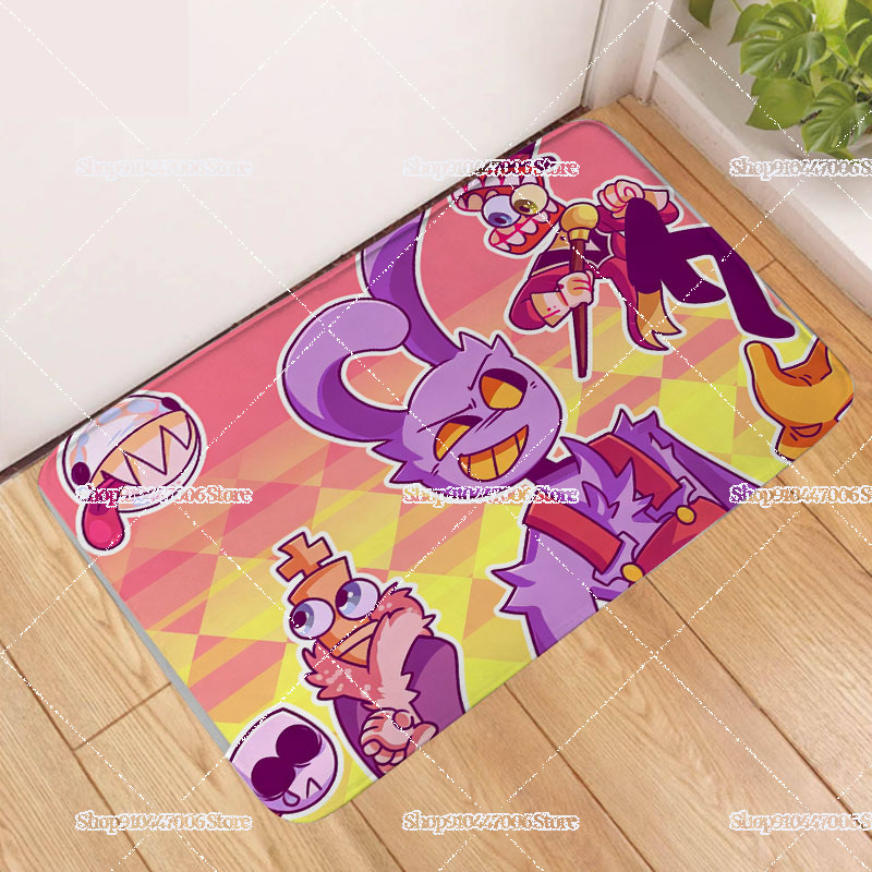 Cartoon The Amazing Circus Vel - огляд і ціна Home Goods Bathroom Rugs