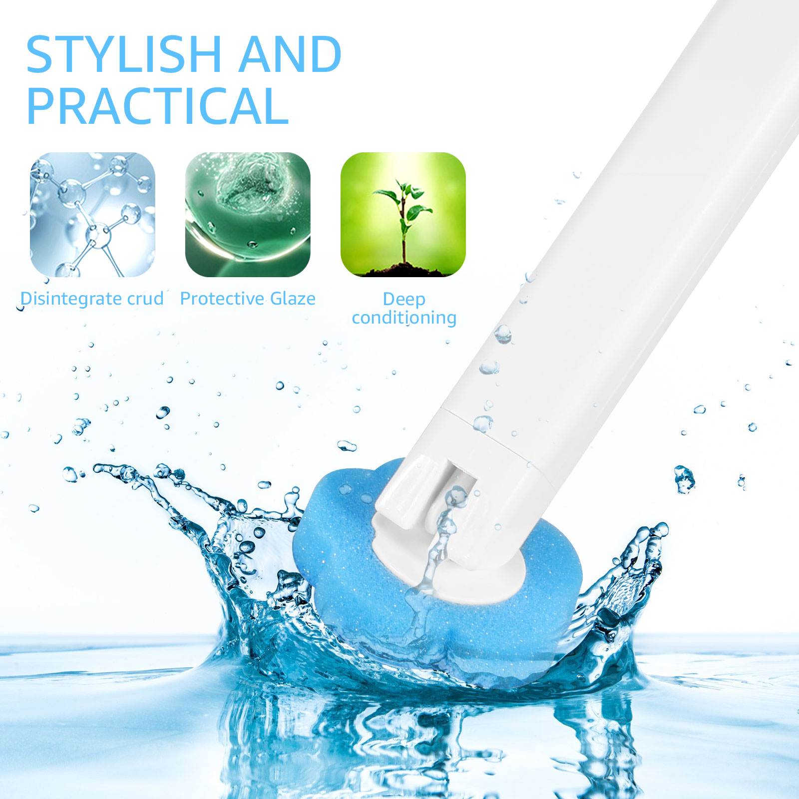 Toilet Brush and Holder Set wi - огляд і ціна Home Bathroom Products