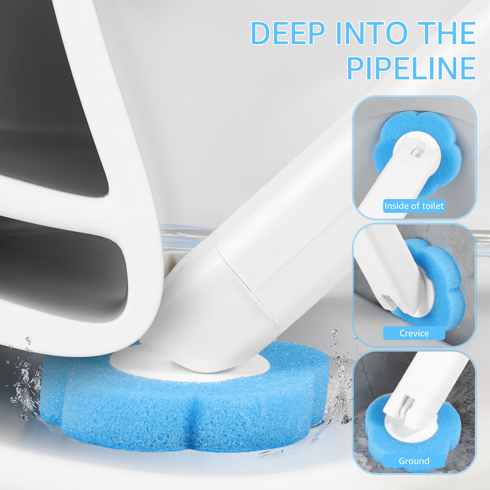 Toilet Brush and Holder Set wi - огляд і ціна Home Bathroom Products
