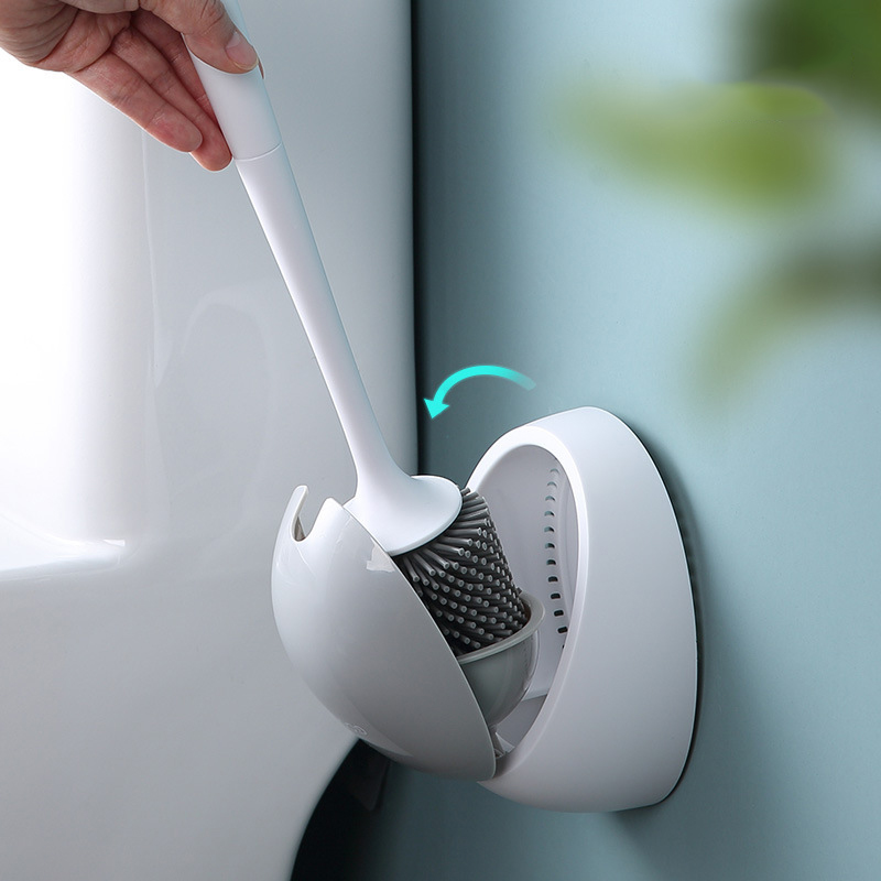 WIKHOSTAR TPR Silicone Toilet  - огляд і ціна Toilet Brush Holder