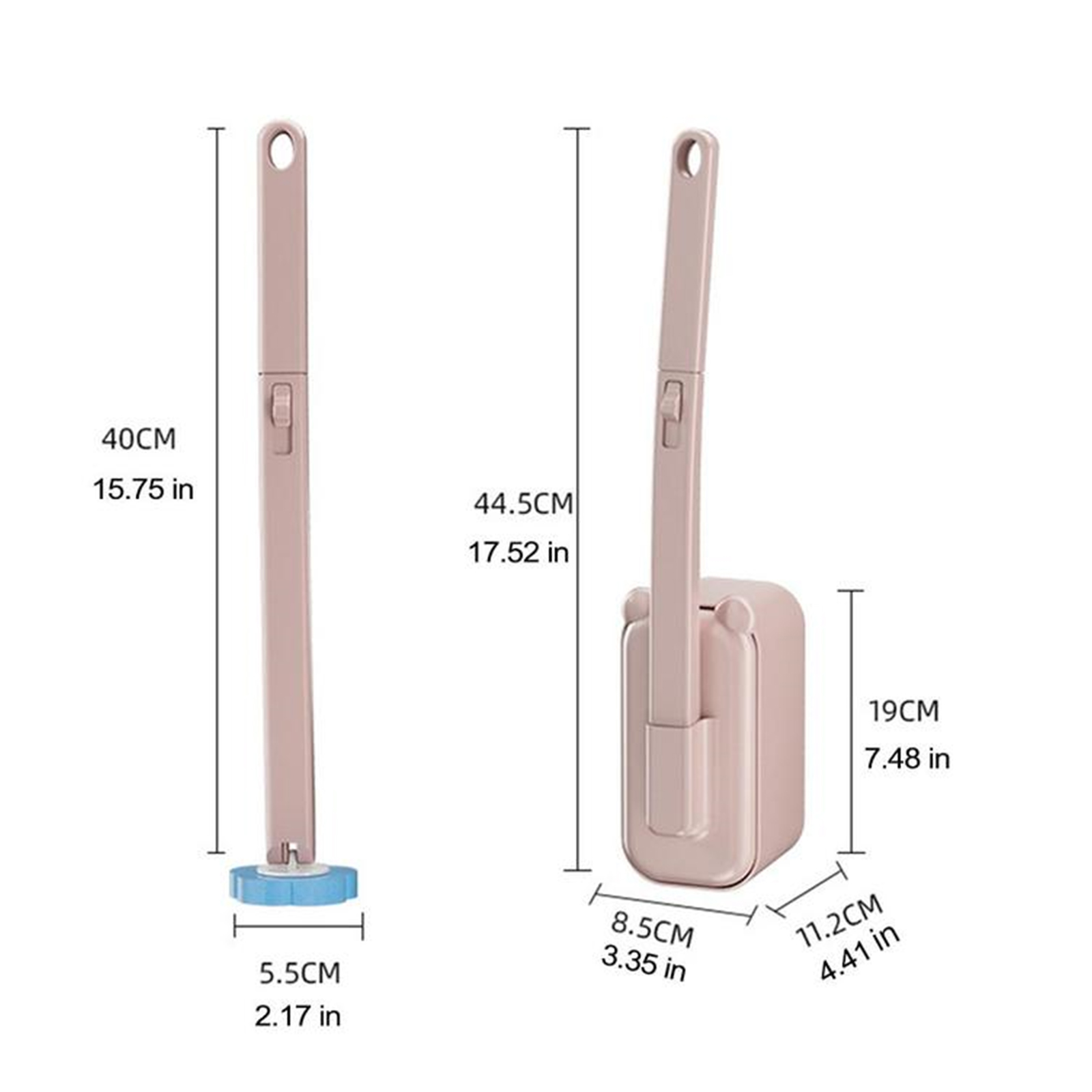 Cleaning Brush Set with 36 Ref - огляд і ціна Toilet Brush Holder