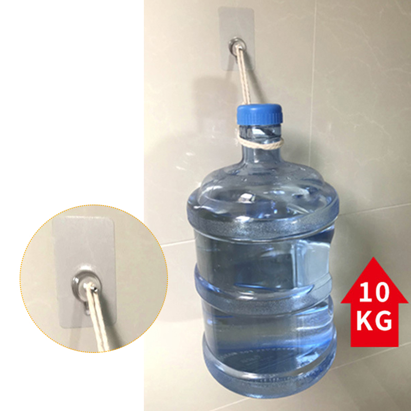 10Pcs Shelf Adhesive Wall Hook - огляд і ціна Robe Hook Adhesive