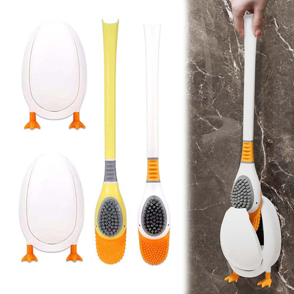 1PC Silicone Toilet Brush With - огляд і ціна Toilet Brush Holder