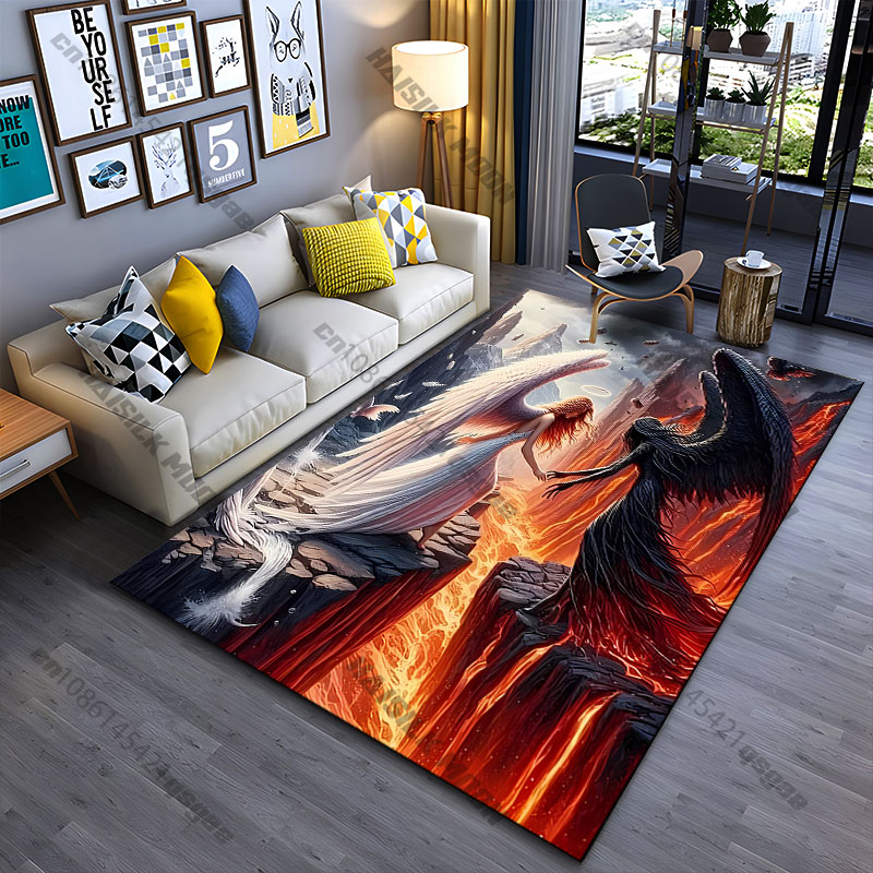 Good versus evil duality carpe - огляд і ціна Home Goods Bathroom Rugs