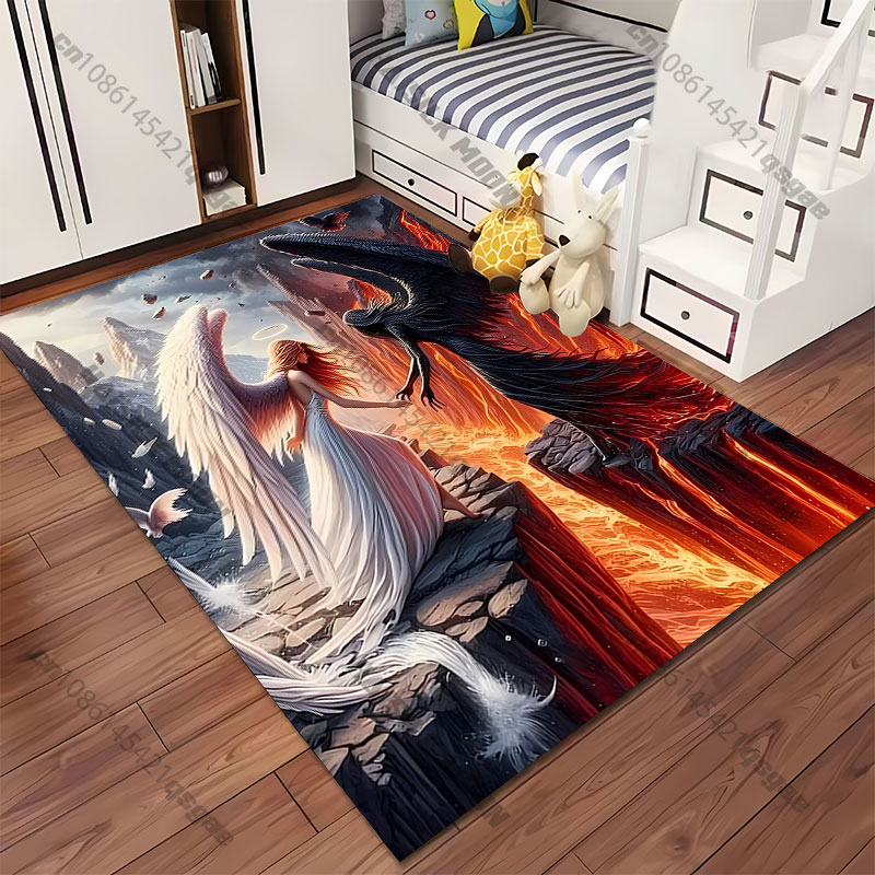 Good versus evil duality carpe - огляд і ціна Home Goods Bathroom Rugs