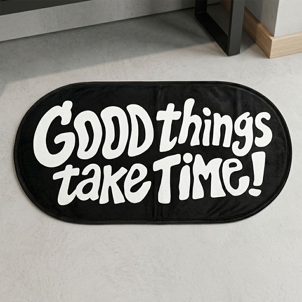 VIKAMA Good Things Carpet Blac - огляд і ціна Home Goods Bathroom Rugs