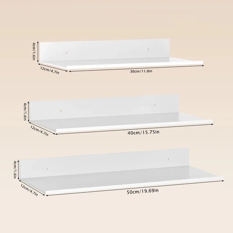 Metal Floating Shelves Wall Mo - огляд і ціна Home Bathroom Products