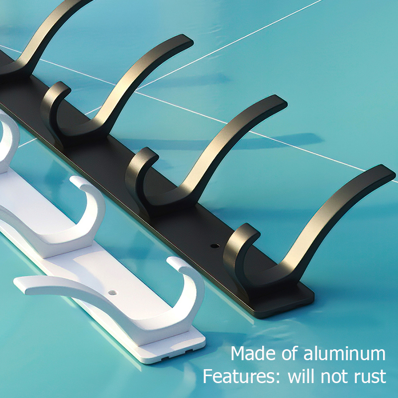Household Wall Coat Rack Black - огляд і ціна Robe Hook Adhesive