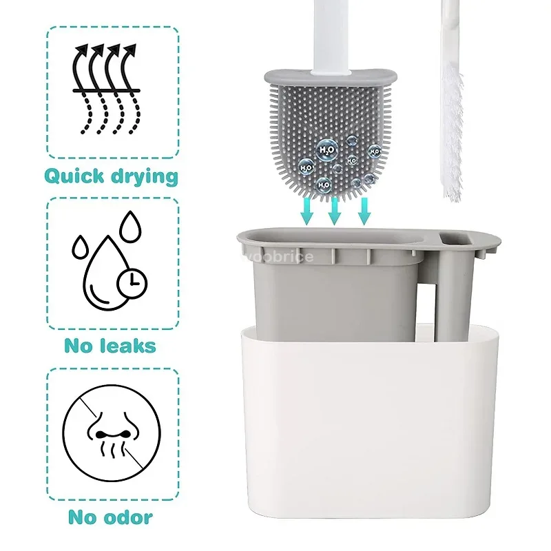 Wall Hanging Toilet Brush with - огляд і ціна Home Bathroom Products