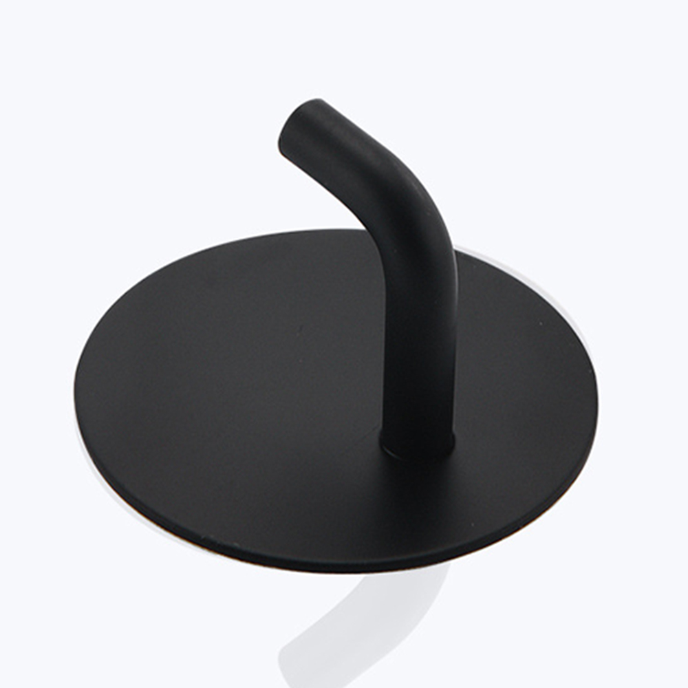 2Pc Black/white Stainless Stee - огляд і ціна Robe Hook Adhesive