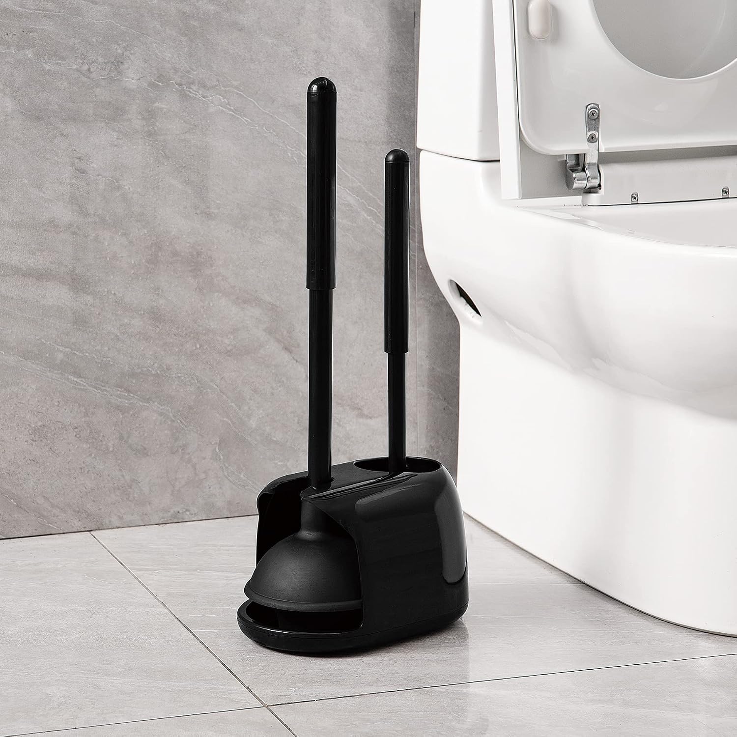 2 In 1 Toilet Brush And Plunge - огляд і ціна Toilet Brush Holder