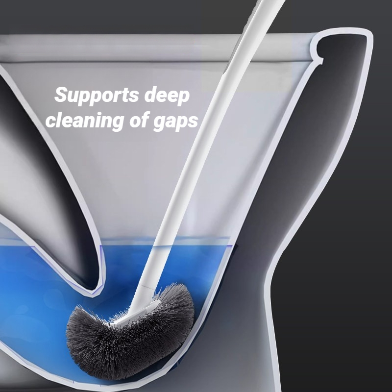 Wall Mounted Long Handle PP To - огляд і ціна Toilet Brush Holder