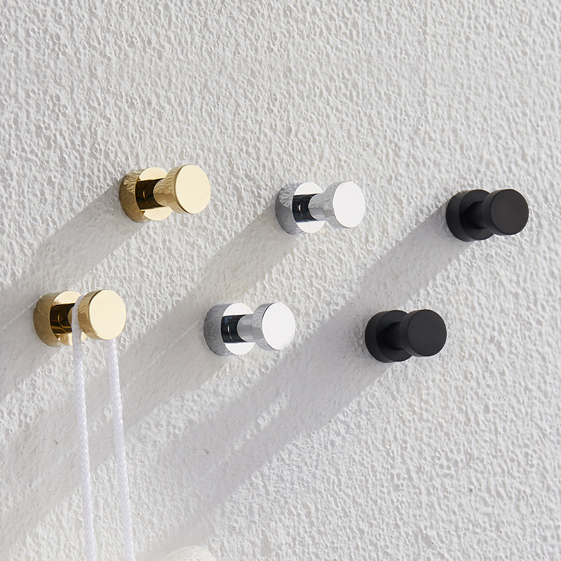 2/3/4/5pcs Brass Robe Hooks Ru - огляд і ціна Home Bathroom Products
